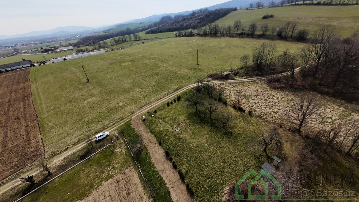 Prodej stavebního pozemku v obci Bílý Potok okr. Jeseník