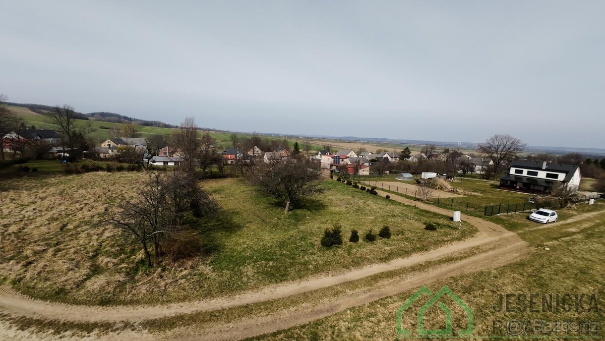 Prodej stavebního pozemku v obci Bílý Potok okr. Jeseník