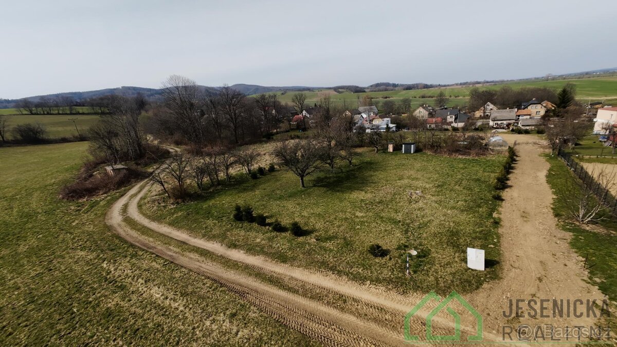 Prodej stavebního pozemku v obci Bílý Potok okr. Jeseník