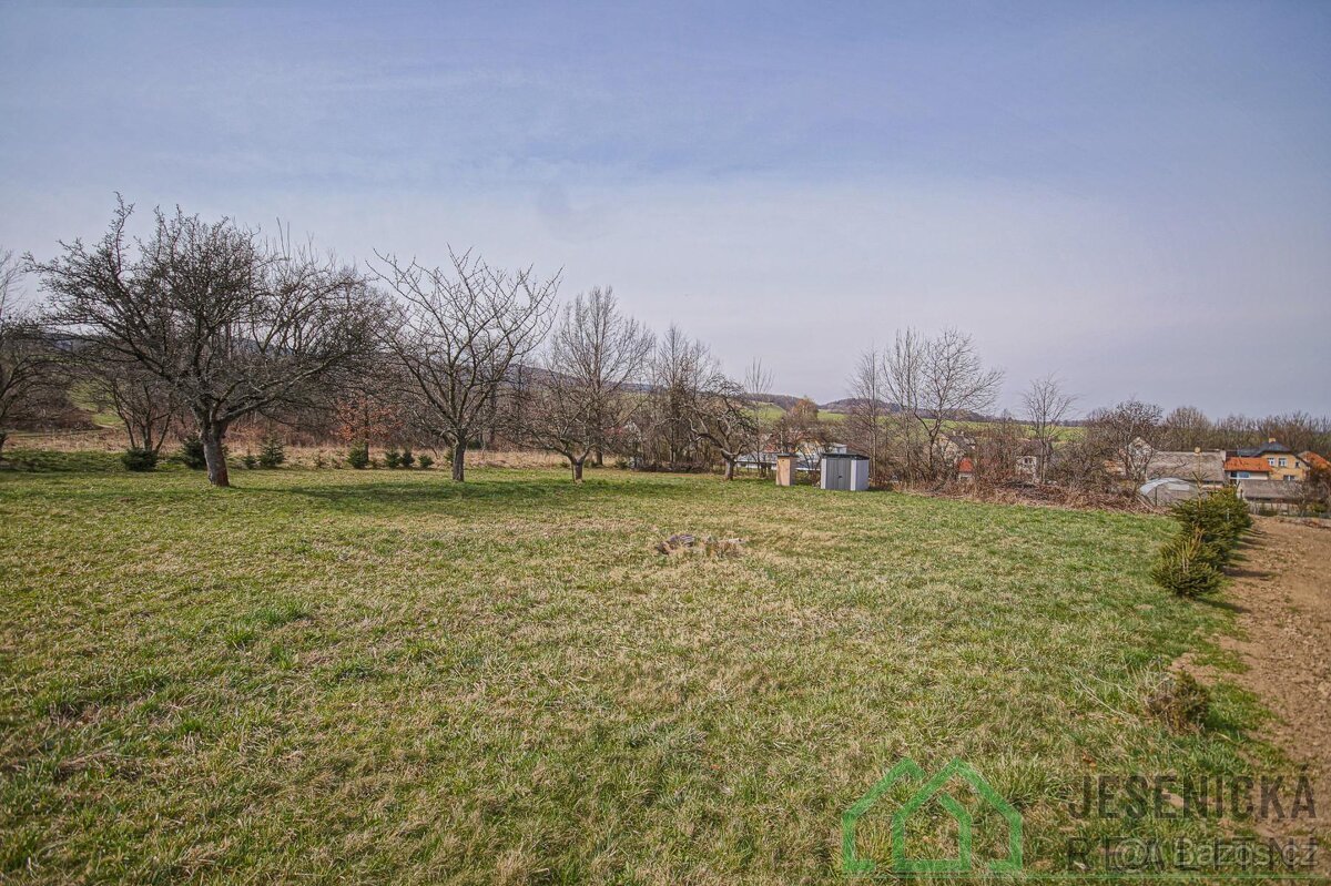 Prodej stavebního pozemku v obci Bílý Potok okr. Jeseník