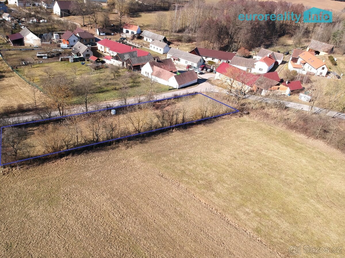 Prodej, stavební pozemek, 1 125 m2, Netonice