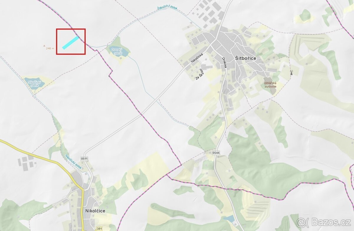 Prodej pole s velmi dobrou bonitou – 1 ha – Nikolčice