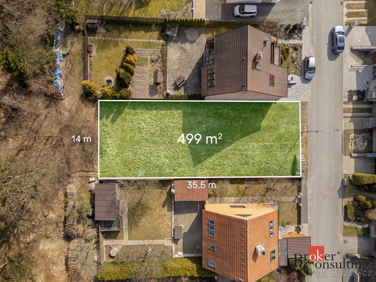 Prodej, pozemky/bydlení, 499 m2, Ostrov u Macochy, Blansko [