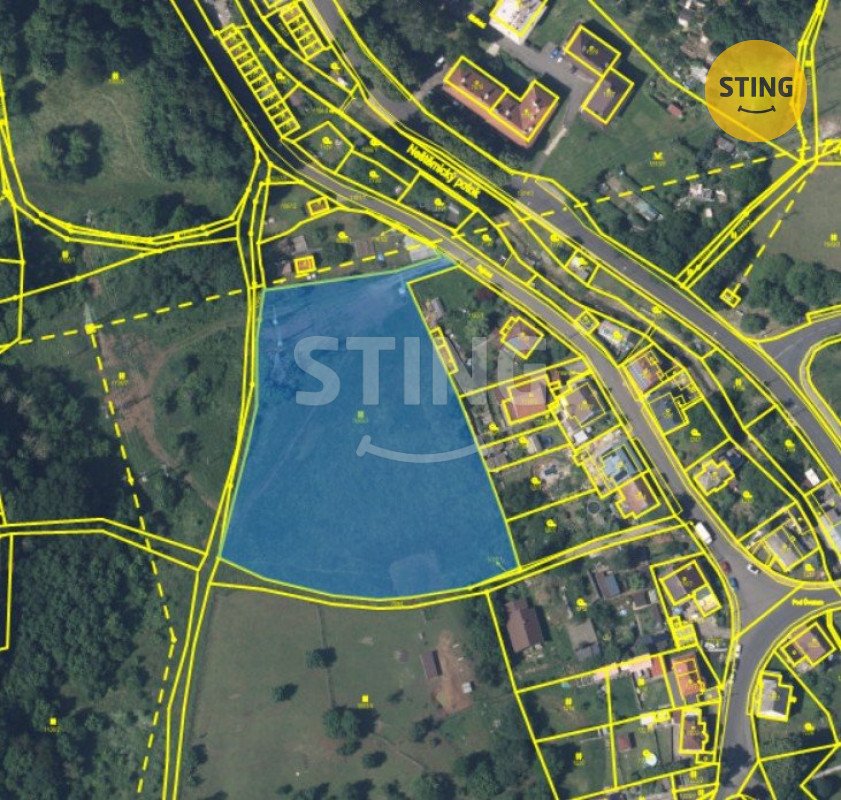 Investiční pozemek 8 439 m² pro výstavbu RD – Ústí n, 135013
