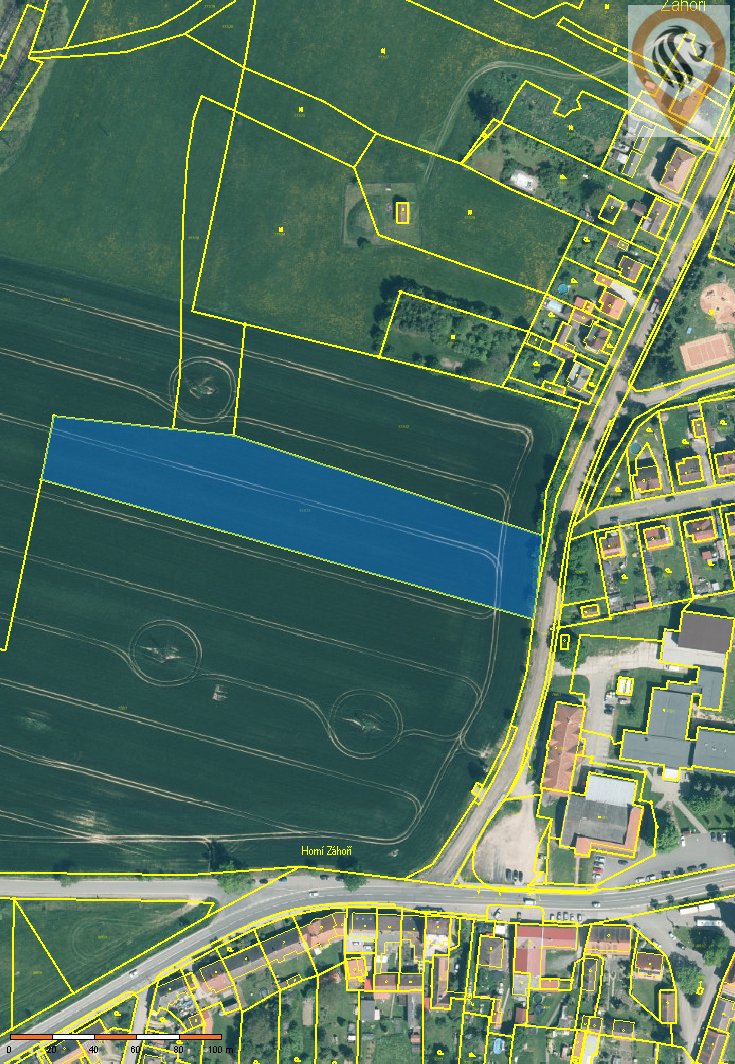 Stavební a zemědělský pozemek – Záhoří, 6 km od Písku