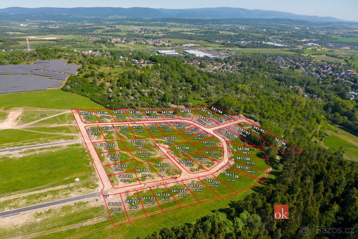 Prodej, pozemky/bydlení, 814 m2, Hory, Karlovy Vary [ID 5119