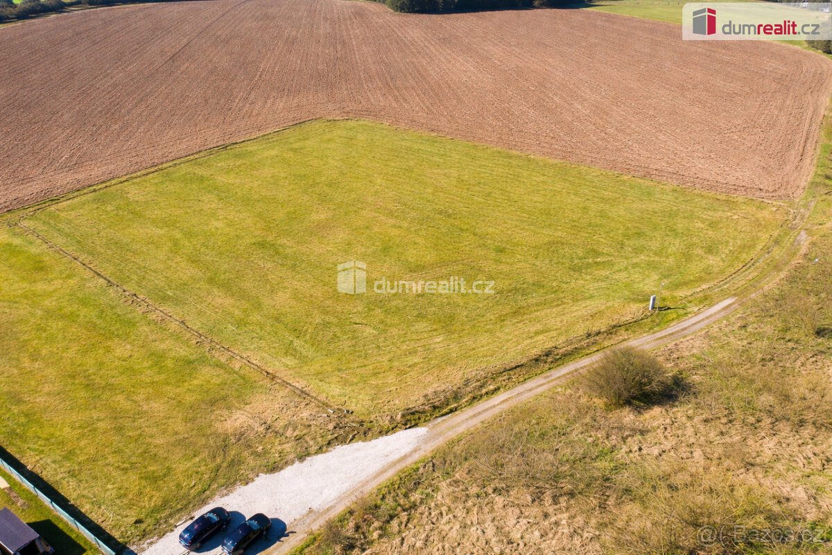 Prodej souboru 5 stavebních pozemku, 4794 m2, Bykoš