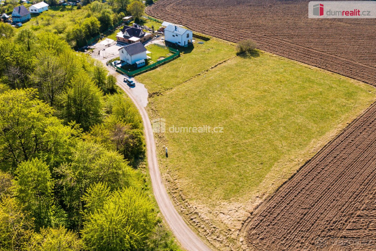 Prodej souboru 5 stavebních pozemku, 4794 m2, Bykoš