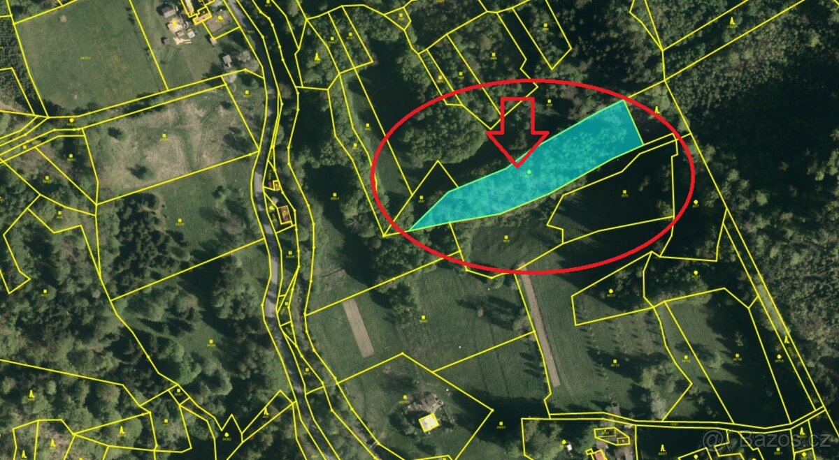 Prodej pozemků k.ú. Huslenky (1)