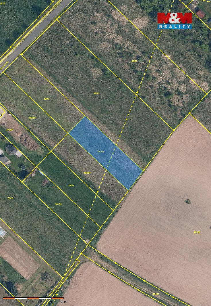 Prodej pozemku k bydlení, 2852 m², Vědomice