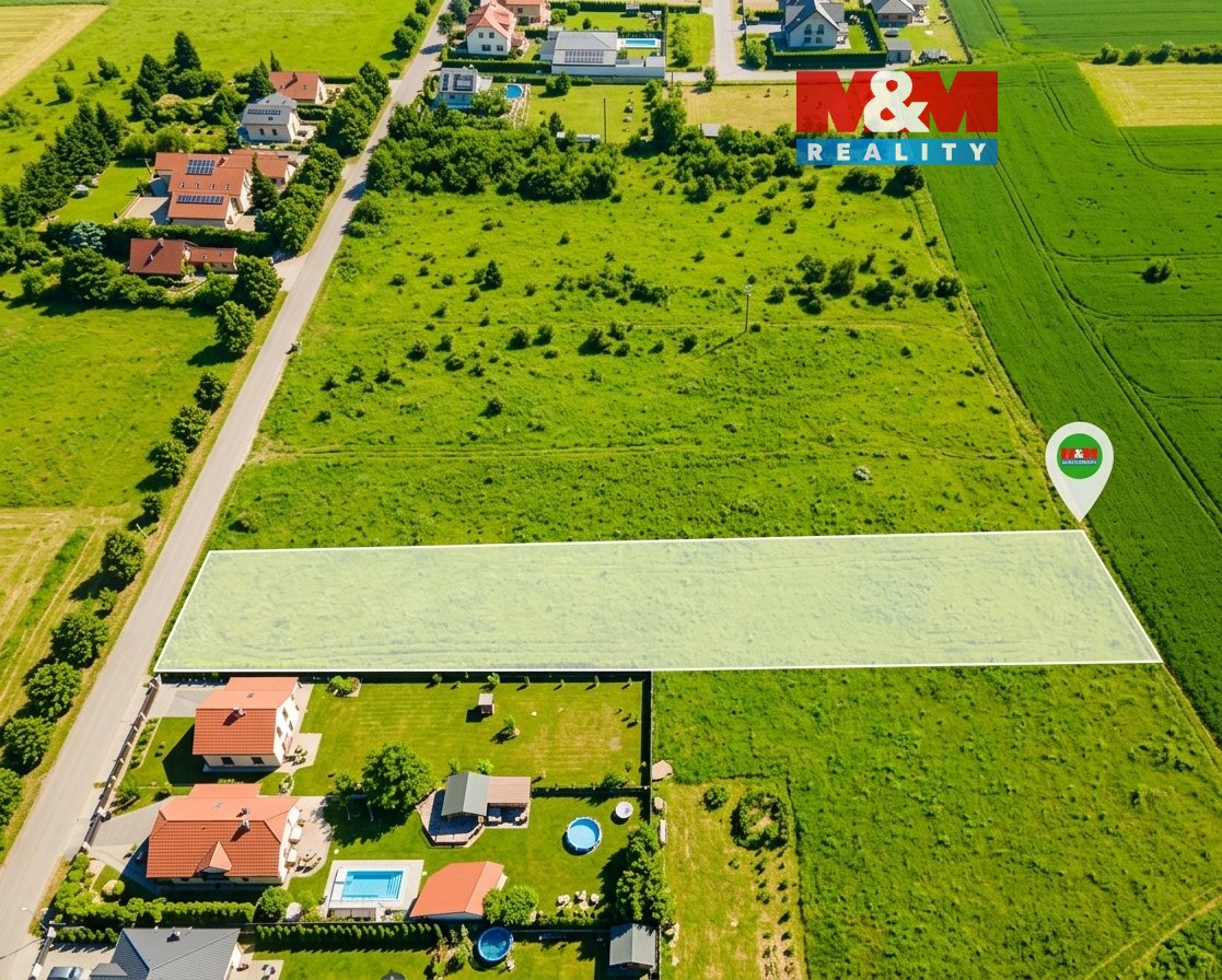 Prodej pozemku k bydlení, 2904 m², Vědomice