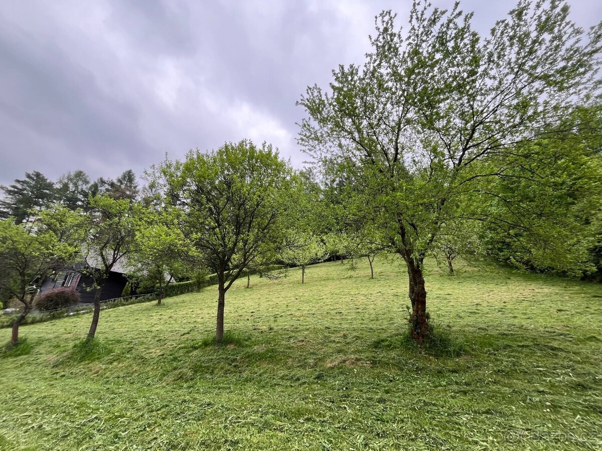 Prodej stavebního pozemku - 1611 m2 + lesní pozemek 673 m2