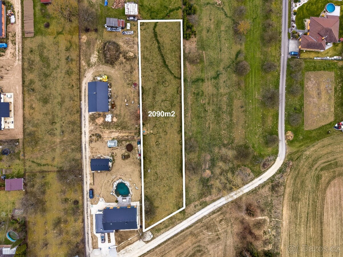 Stavební pozemek Tučapy  u Soběslaví