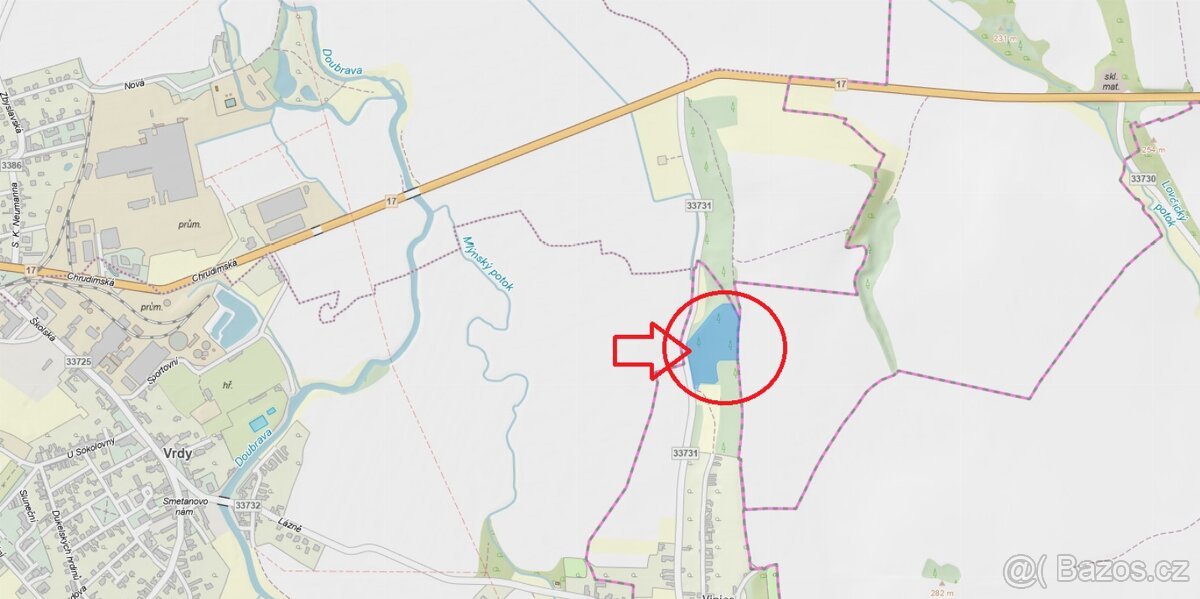 Prodej lesního pozemku k.ú. Vinaře