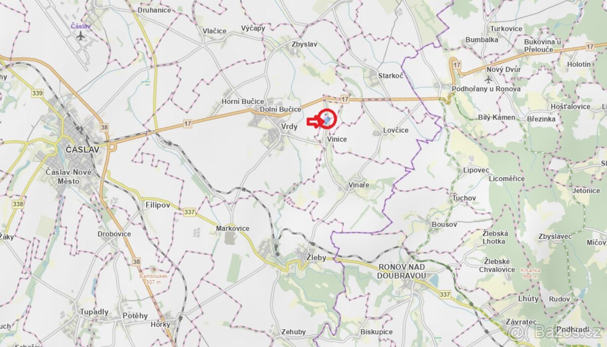 Prodej lesního pozemku k.ú. Vinaře