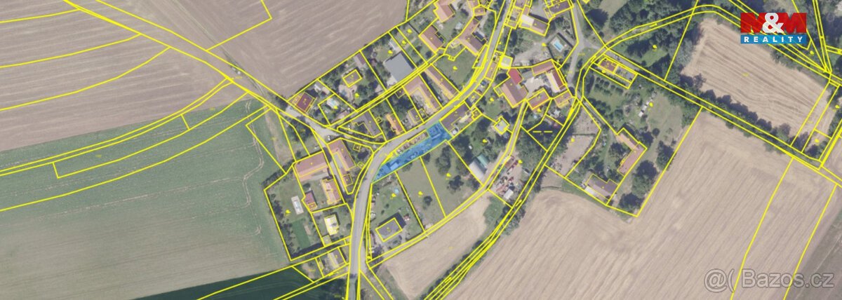 Prodej pozemku k bydlení, 860 m², Polní Voděrady