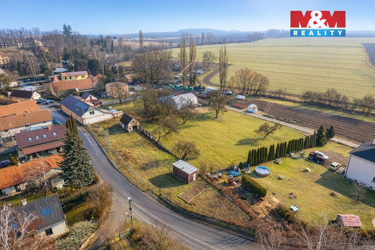 Prodej pozemku k bydlení, 860 m², Polní Voděrady