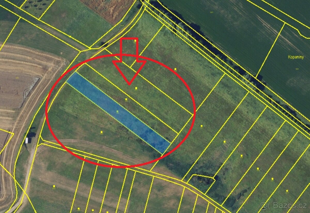 Prodej pozemku v k.ú.  Žďár u Blanska