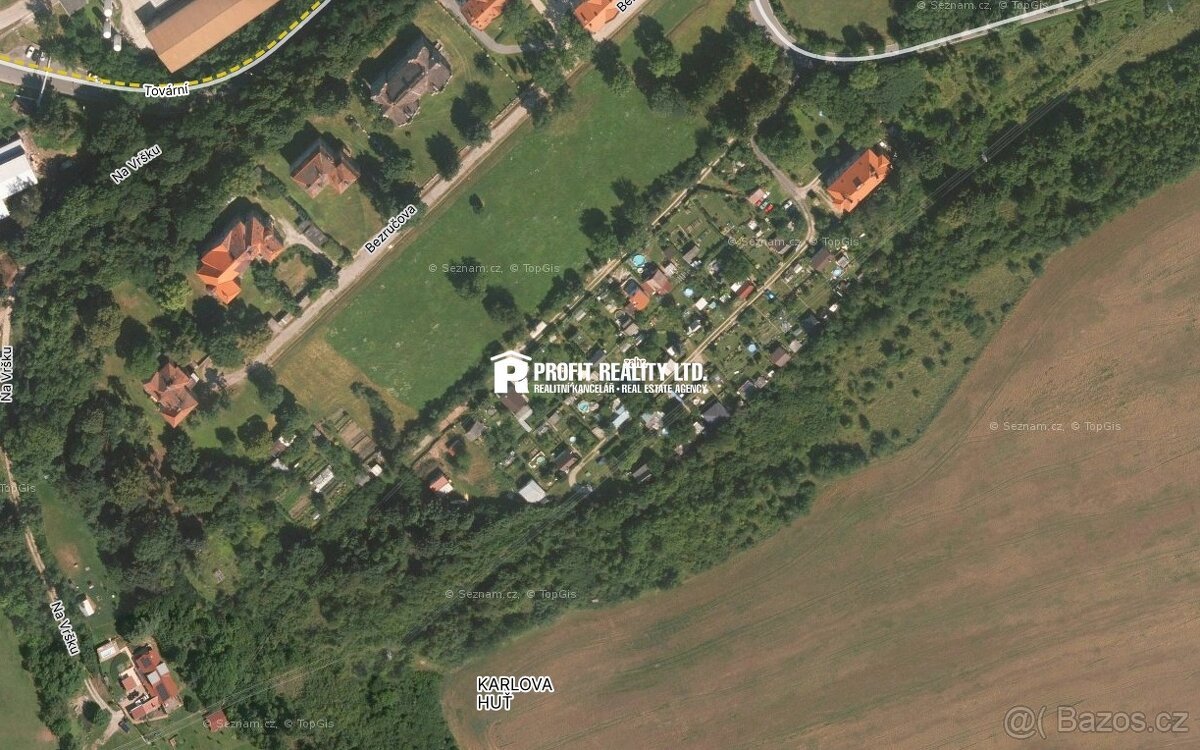 Pozemky, 775 m²,  Králův Dvůr - Karlova Huť, ev.č. N0025286