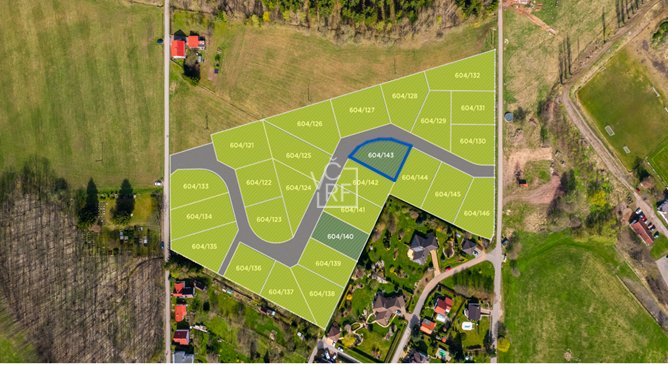 Prodej pozemku o výměře 869 m2 určeného k výstavbě v obci Ža