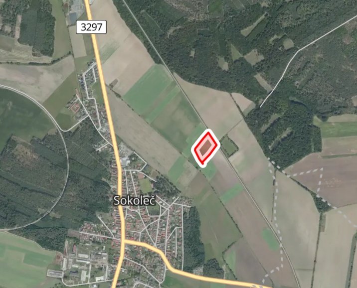 Zemědělská půda, prodej, Sokoleč - Nymburk