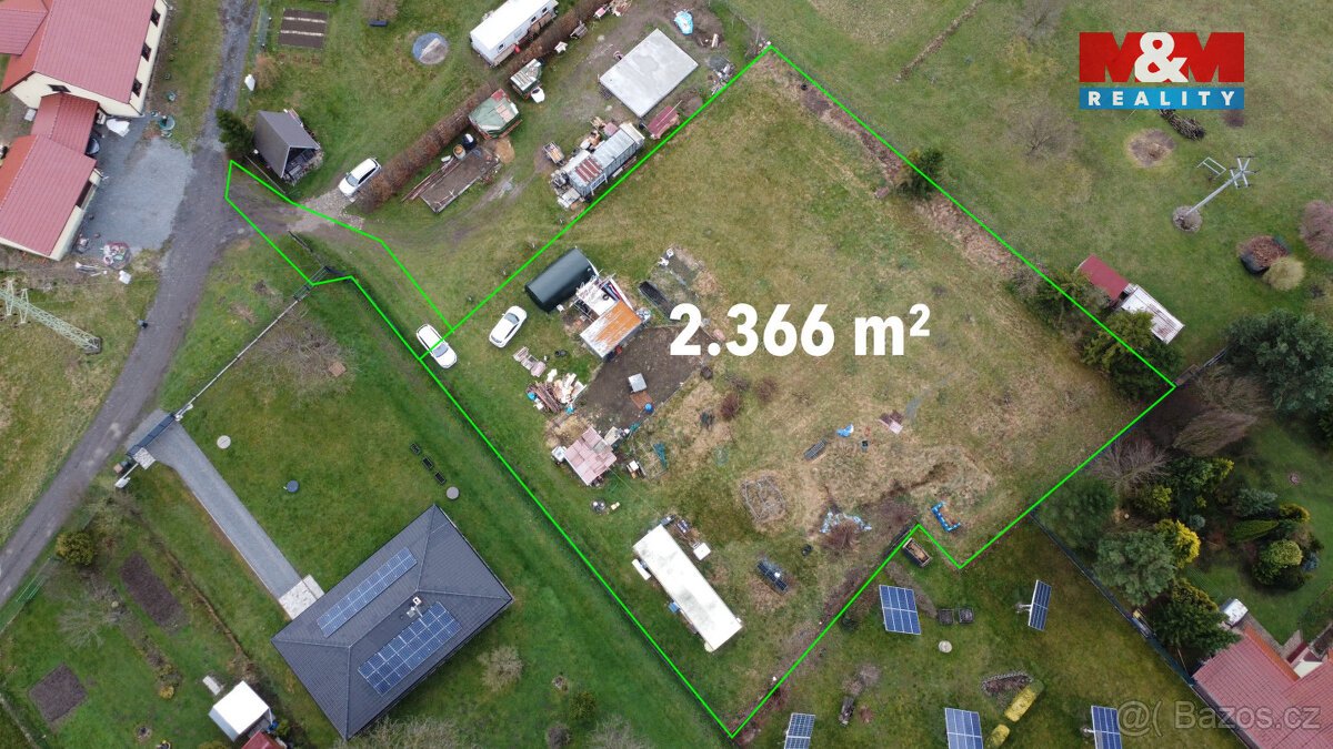 Prodej pozemku k bydlení, 2366 m², Příbor, ul. Na nivách