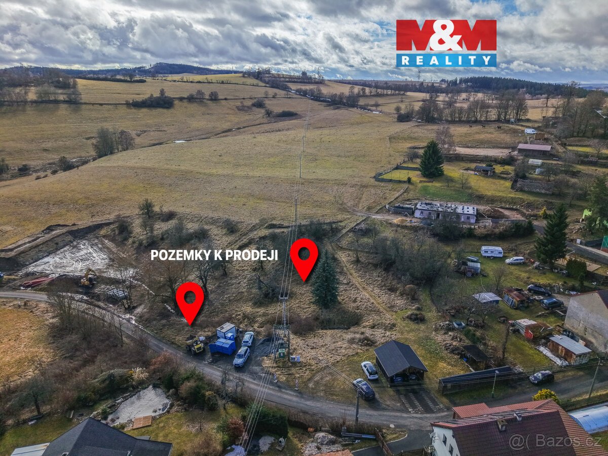 Prodej pozemku k bydlení, 1889 m2, Stanovice