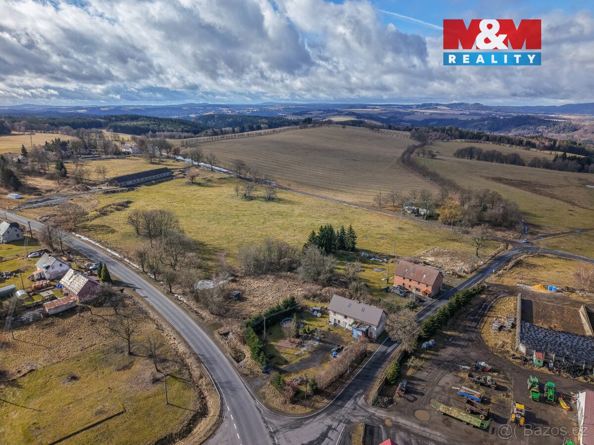 Prodej pozemku k bydlení, 1675 m², Hlinky, okr. K. Vary