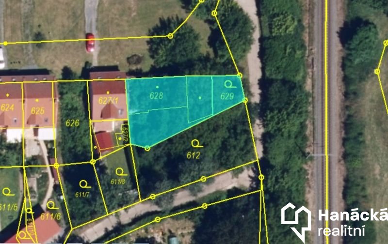 Prodej stavebního pozemku v Olomouci, 298 m2, ulice...