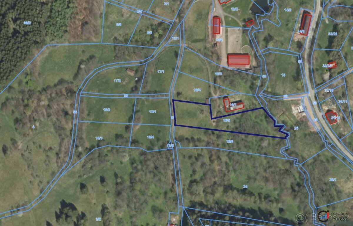 Prodej pozemku 4 823 m² - Olešnice v Orlických horách