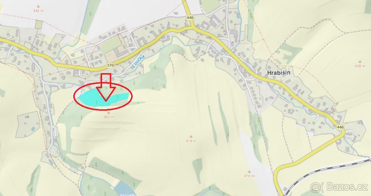 Prodej lesního pozemku k.ú. Hrabišín