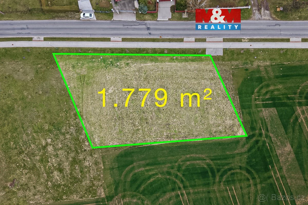 Prodej pozemku k bydlení, 1779 m², Vikýřovice