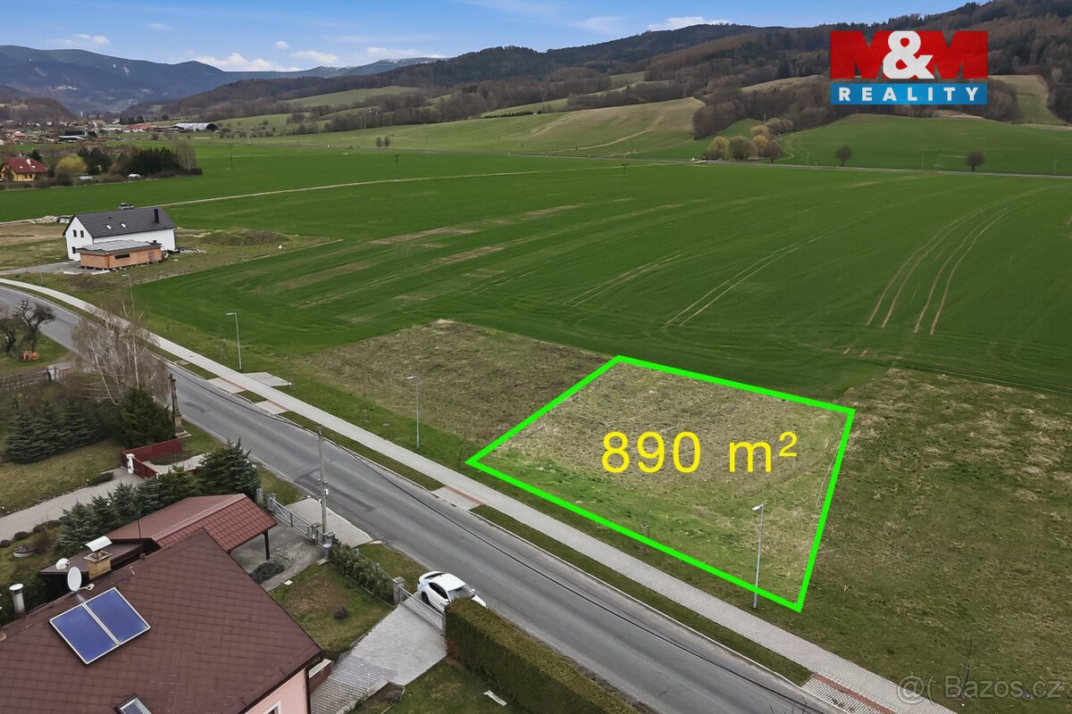Prodej pozemku k bydlení, 1779 m², Vikýřovice