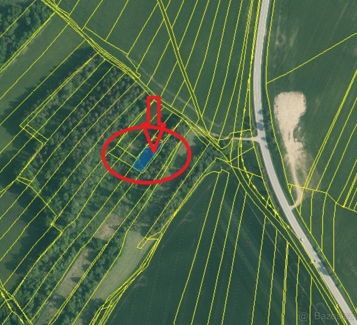 Prodej lesních pozemků v k.ú. Kočín