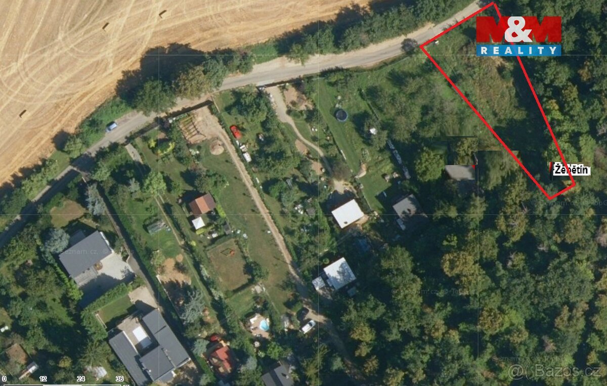 Prodej pozemku k bydlení, 1160 m², Brno