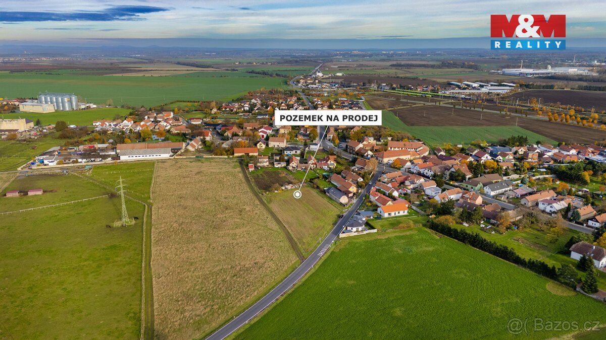 Prodej pozemku k bydlení, 1267 m², Spomyšl