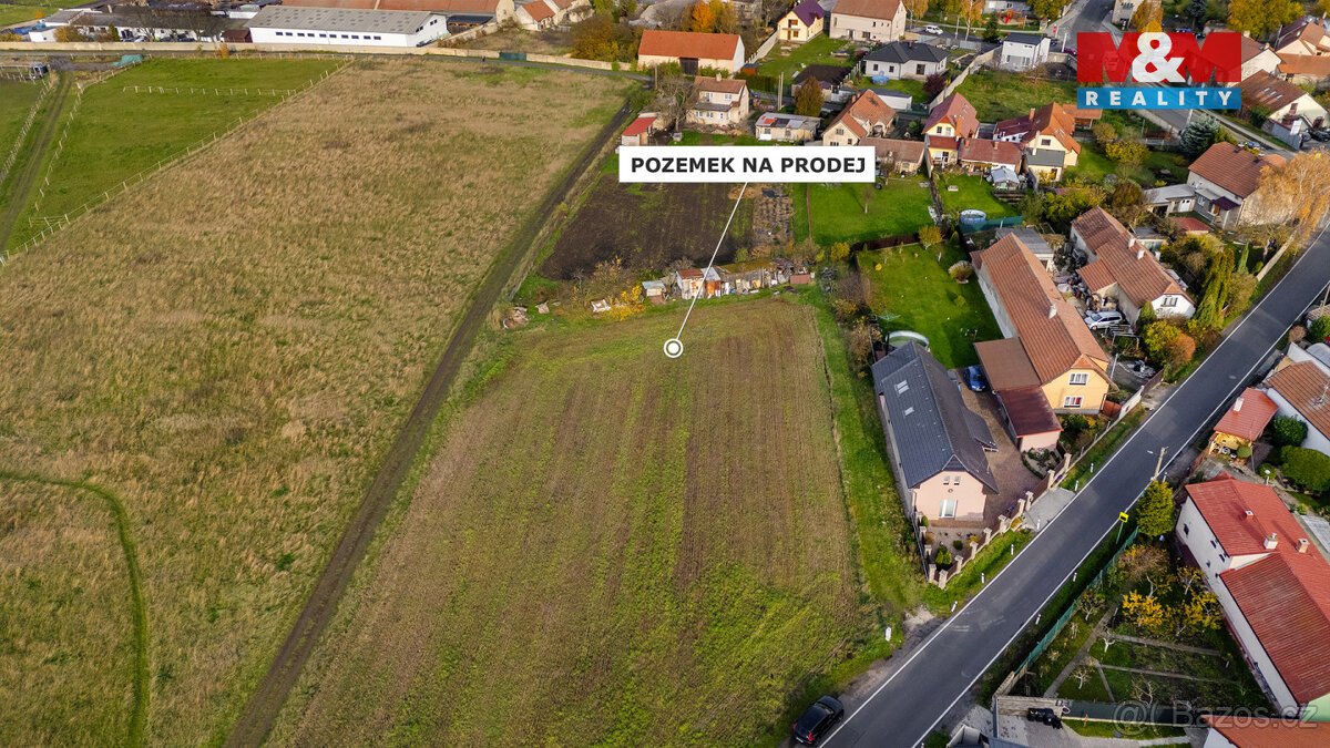Prodej pozemku k bydlení, 1267 m², Spomyšl