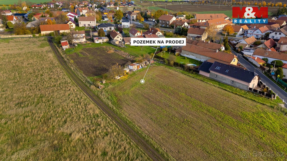 Prodej pozemku k bydlení, 1267 m², Spomyšl