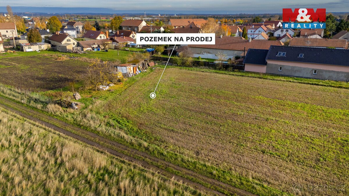 Prodej pozemku k bydlení, 1267 m², Spomyšl