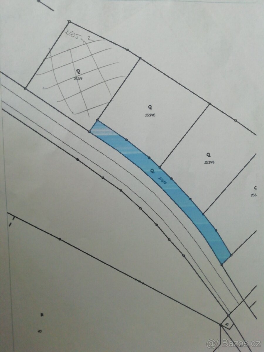 Stavební pozemek 2002m2- Svojkov , Česká Lípa