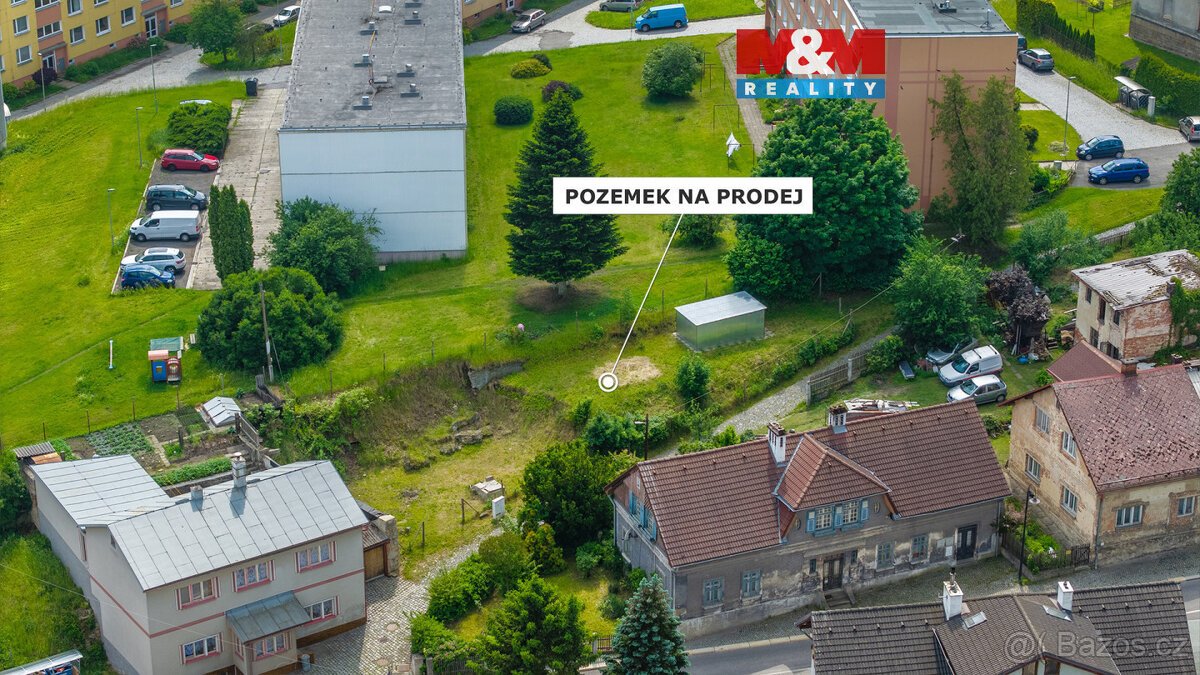 Prodej pozemku k bydlení, 496 m², Český Dub, ul. Zahradní