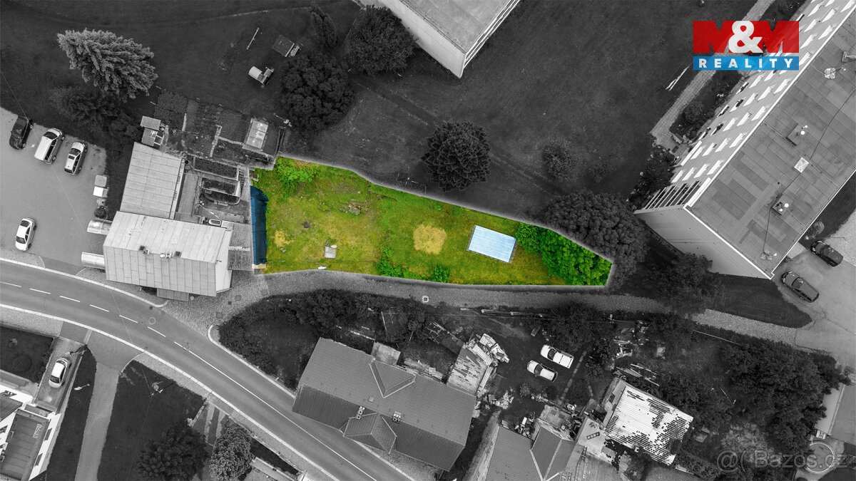 Prodej pozemku k bydlení, 496 m², Český Dub, ul. Zahradní