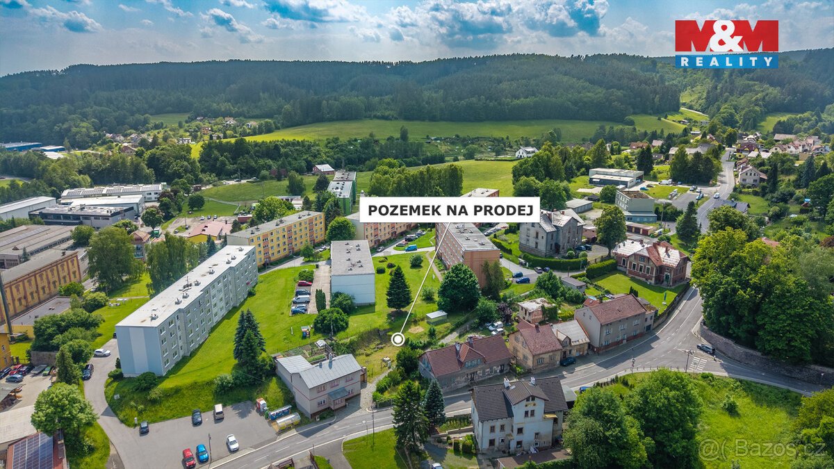 Prodej pozemku k bydlení, 496 m², Český Dub, ul. Zahradní
