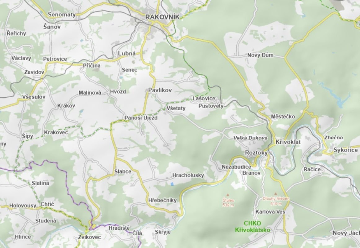 Prodej pole v k.ú. Hracholusky nad Berounkou