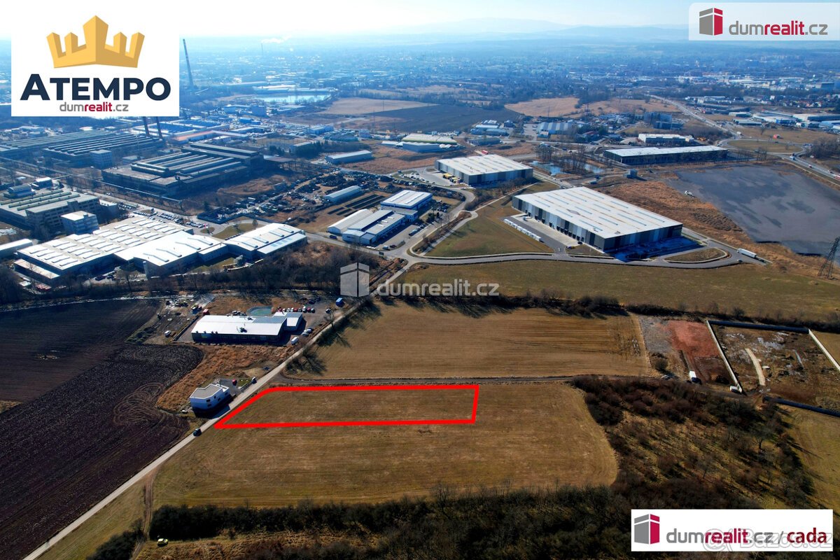 K prodeji, pozemky pro ubytování, výrobu a skladování o výmě