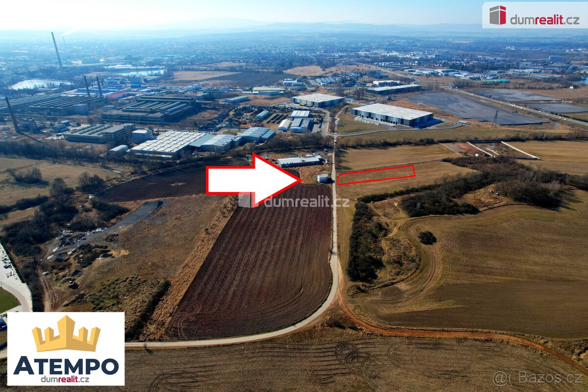 K prodeji, pozemky pro ubytování, výrobu a skladování o výmě