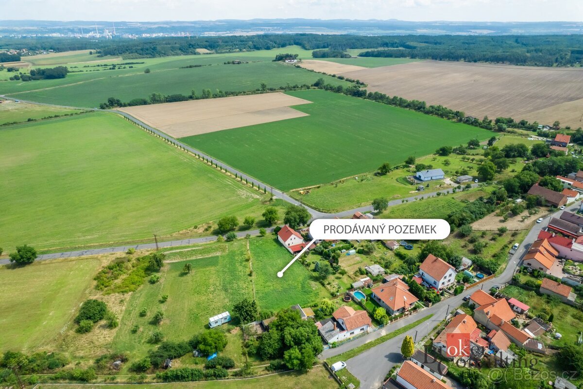 Prodej, pozemky/bydlení, 1645 m2, Bechlín, Litoměřice [ID 74