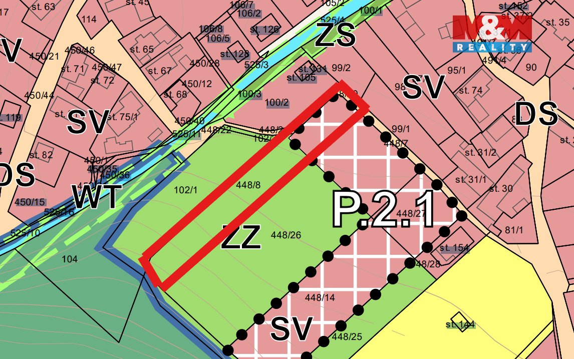 Prodej pozemku k bydlení, 2315 m², Brloh