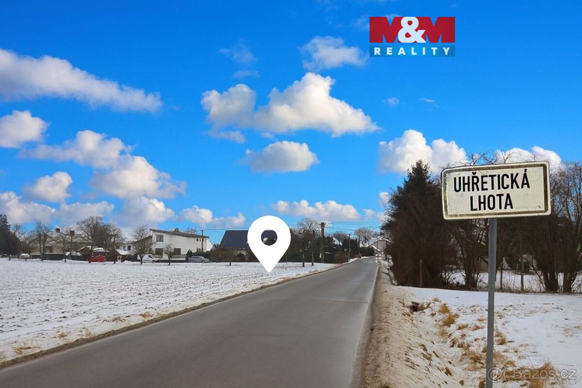 Prodej pozemku k bydlení, 908 m², Úhřetická Lhota