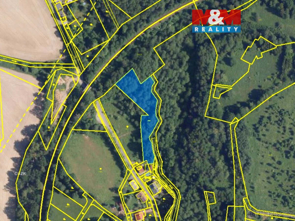 Prodej vodní plochy, 3255 m², Skalice u České Lípy